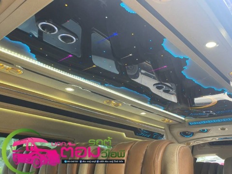 แต่งไฟตกแต่งรถตู้ วีไอพี บจก ต้อม รถตู้วีไอพี